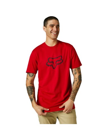 Camiseta Fox Legacy Fox Head Rojo