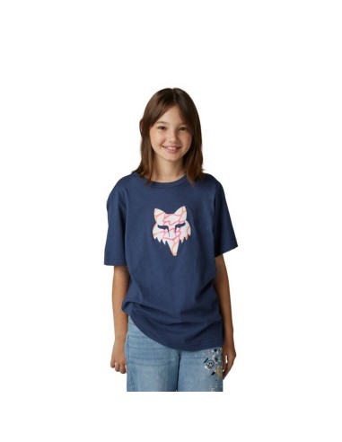 Camiseta Infantil Fox Ryver Azul Oscuro