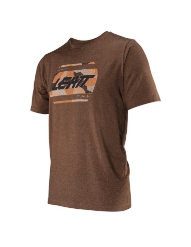 Camiseta Leatt Core Denim Loam