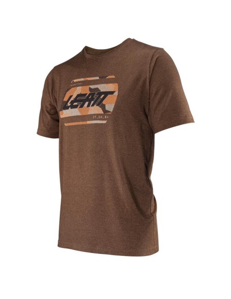 Camiseta Leatt Core Denim Loam