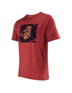 Camiseta Leatt Core Denim Ruby