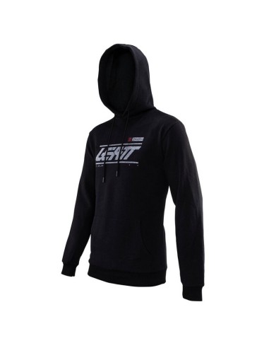 Sudadera con Capucha Leatt Core Negro