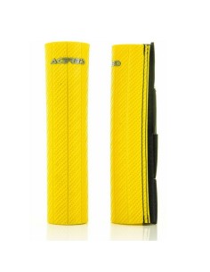 Protectores Botella de Horquilla Acerbis 47-48 Goma Amarillo