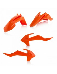 Kit Plásticos Acerbis KTM SX 65 16-23 Gas Gas MC 65 21-23 Naranja