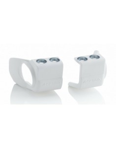Protector Pie de Horquilla Acerbis Yamaha Blanco