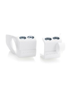 Protector Pie de Horquilla Acerbis Suzuki Blanco