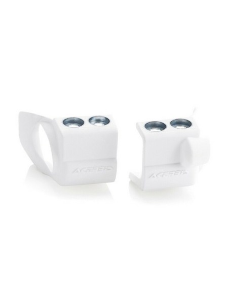 Protector Pie de Horquilla Acerbis Suzuki Blanco