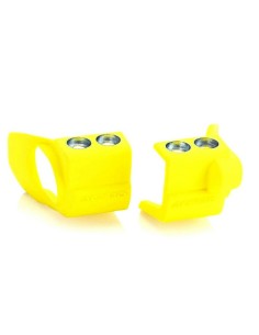 Protector Pie de Horquilla Acerbis Suzuki Amarillo