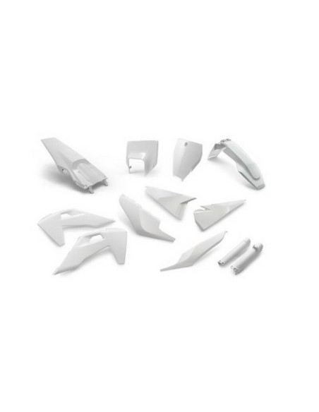 Kit Plásticos Husqvarna Original FE/TE 20-.. FC/TC 19-.. Blanco