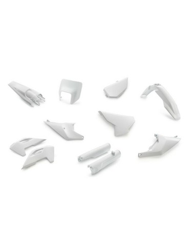 Kit Plásticos Original Husqvarna TE/FE 24.. Blanco Cerámico