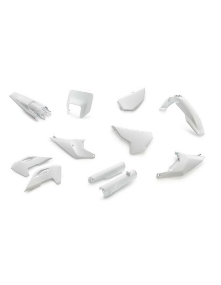 Kit Plásticos Original Husqvarna TE/FE 24.. Blanco Cerámico