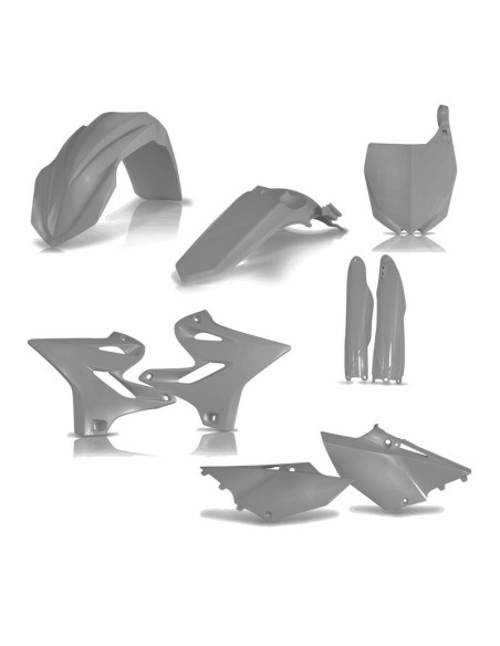 Full Kit Plásticos Acerbis Yamaha YZ 125/250 15-21 Gris