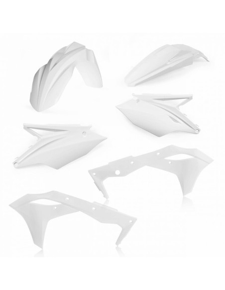 Kit Plásticos Acerbis Kawasaki KX 250 F 18-20 Blanco