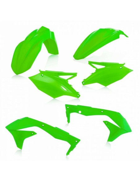 Kit Plásticos Acerbis Kawasaki KX 450 F 18 Verde Flúor