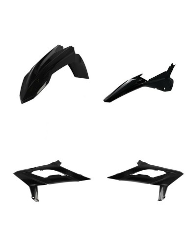 Kit Plásticos Acerbis Beta RR 2T/4T 23-24 Negro