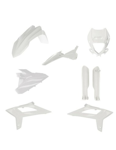 Full Kit Plásticos Acerbis Beta RR 2T/4T 23-24 Blanco