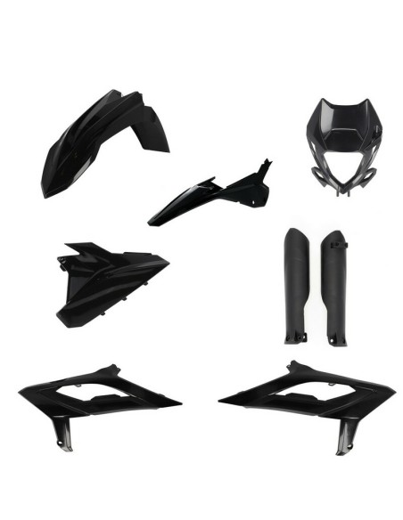 Full Kit Plásticos Acerbis Beta RR 2T/4T 23-24 Negro