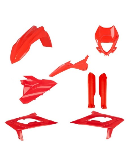 Full Kit Plásticos Acerbis Beta RR 2T/4T 23-24 Rojo