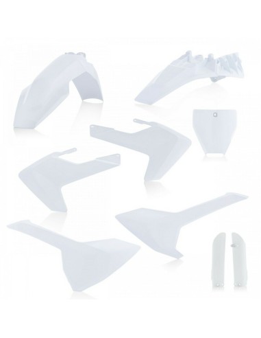 Full Kit Plásticos Acerbis Husqvarna TC 85 18-24 Blanco Nuclear