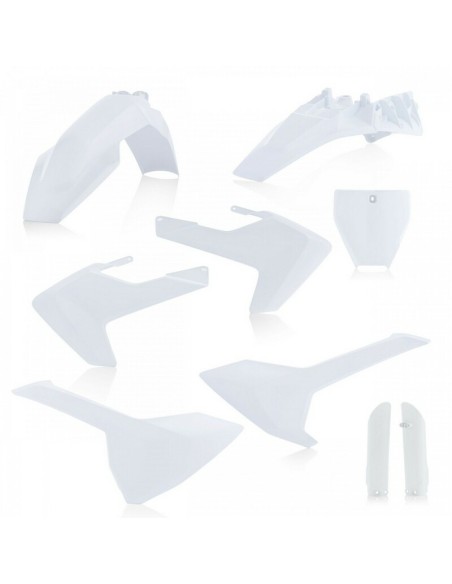 Full Kit Plásticos Acerbis Husqvarna TC 85 18-24 Blanco Nuclear