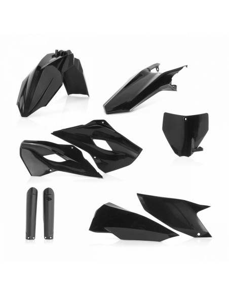 Full Kit Plásticos Acerbis Husqvarna TE/FE 2016 Negro