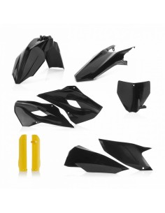 Full Kit Plásticos Acerbis Husqvarna TE/FE 2016 Negro/Amarillo