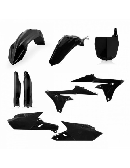 Full Kit Plásticos Acerbis Yamaha YZ 250 F 18 Negro
