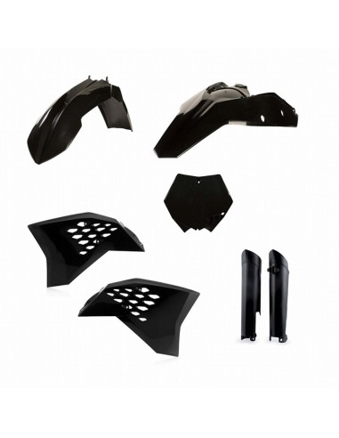 Full Kit Plásticos Acerbis KTM SX-F 07-10 Negro