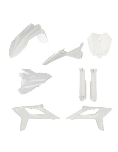 Full Kit Plásticos Acerbis Beta RX 300/450 2022 Blanco