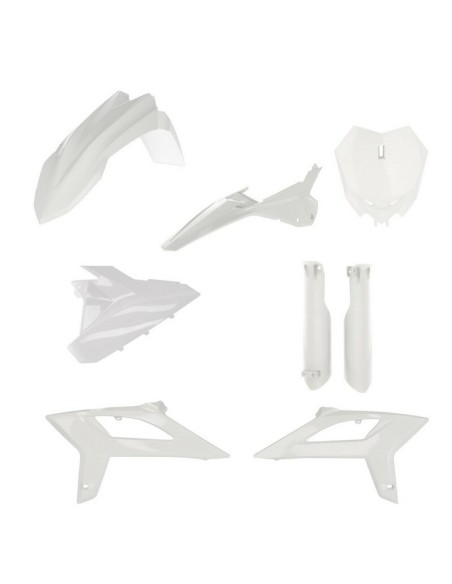 Full Kit Plásticos Acerbis Beta RX 300/450 2022 Blanco