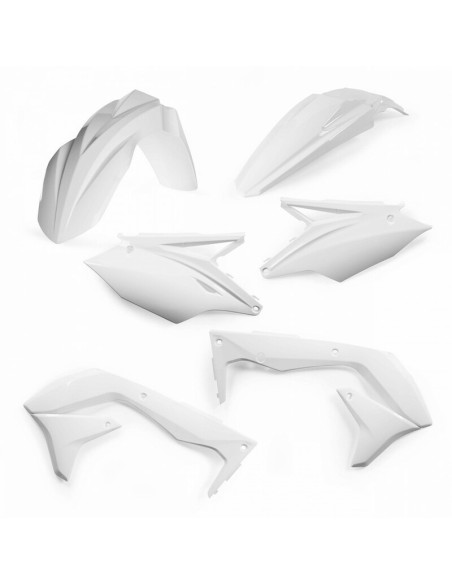 Kit Plásticos Acerbis Kawasaki KX 450 F 16-17 Blanco
