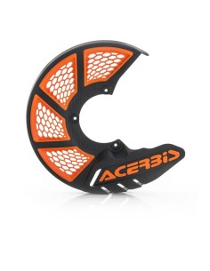 Protector Disco Delantero Acerbis X-Brake 2.0 Vented Naranja/Negro