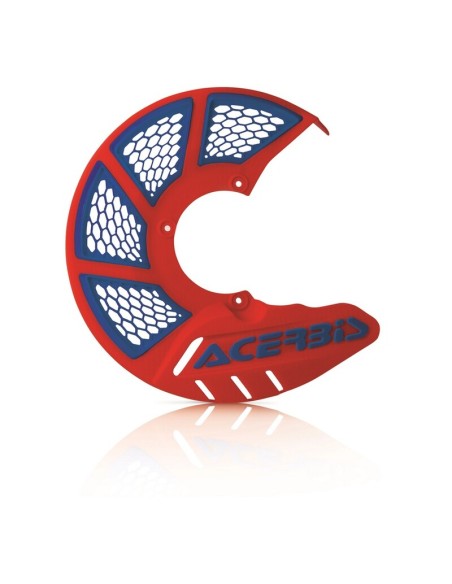 Protector Disco Delantero Acerbis X-Brake 2.0 Vented Rojo/Azul