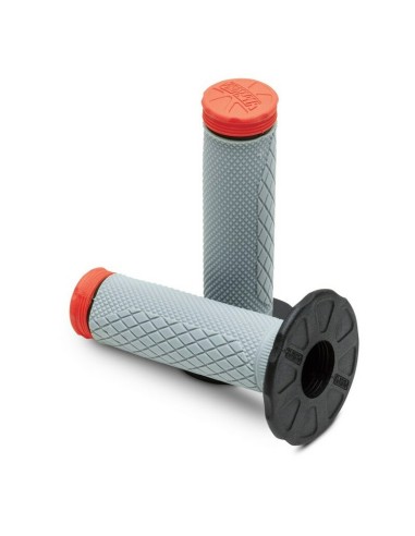 Puños Pro Taper Triple Densidad Full Diamond Rojo