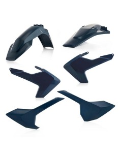 Kit Plásticos Acerbis Husqvarna TE/FE 17-19 Azul