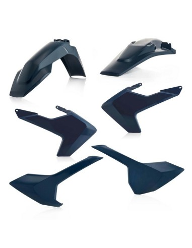 Kit Plásticos Acerbis Husqvarna TE/FE 17-19 Azul