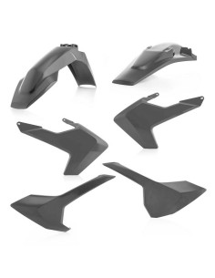 Kit Plásticos Acerbis Husqvarna TE/FE 17-19 Gris