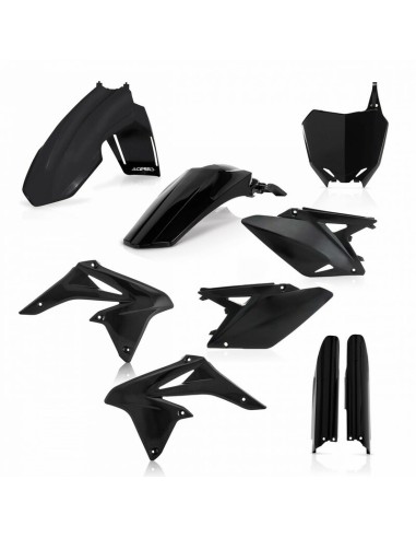 Full Kit Plásticos Acerbis Suzuki RMZ 250 10-18 Negro