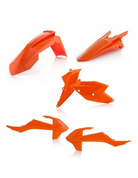 Kit Plásticos Acerbis KTM EXC/EXC-F 17-19 Naranja