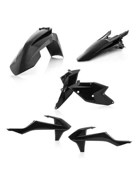 Kit Plásticos Acerbis KTM EXC/EXC-F 17-19 Negro
