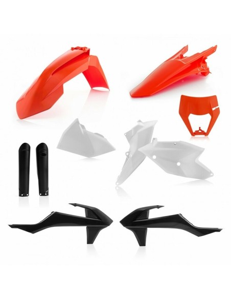 Full Kit Plásticos Acerbis KTM EXC/EXC-F 17-19 Réplica 18