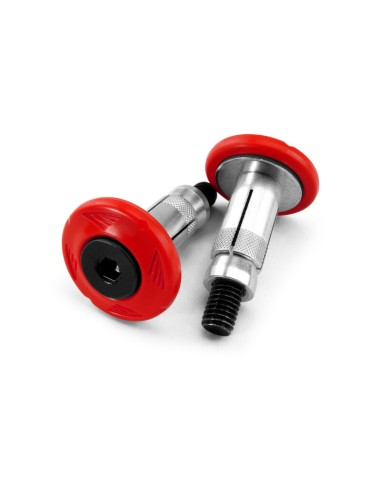 Topes de Manillar Cycra Rojo