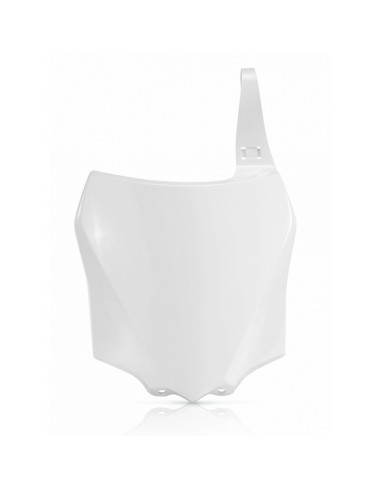 Placa Frontal Acerbis Kawasaki KX 85/100 14-.. Blanco