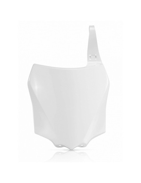 Placa Frontal Acerbis Kawasaki KX 85/100 14-.. Blanco
