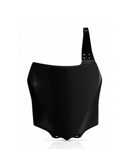 Placa Frontal Acerbis Kawasaki KX 85/100 14-.. Negro
