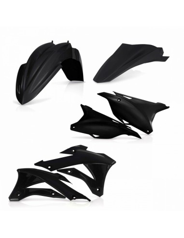 Kit Plásticos Acerbis Kawasaki KX 85/100 14-21 Negro