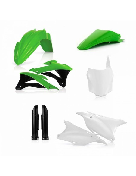 Full Kit Plásticos Acerbis Kawasaki KX 85/100 14-21 Réplica 2016