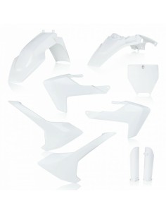 Full Kit Plásticos Acerbis Husqvarna TC 65 17-23 Blanco
