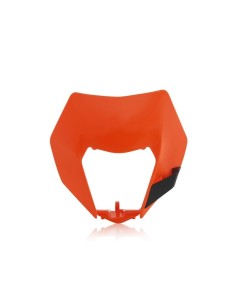 Placa Faro Acerbis  KTM EXC/EXCF 14-16 Naranja