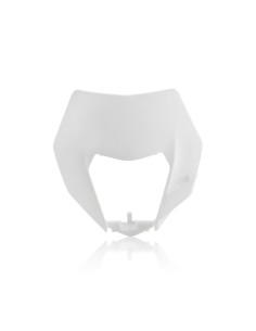 Placa Faro Acerbis  KTM EXC/EXCF 14-16 Blanco